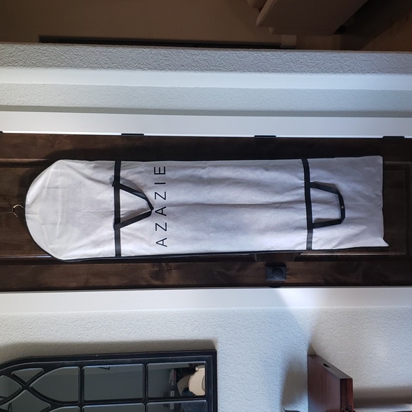 Azazie Ginger Bridesmaids Dress in Cabernet - Picture 15 of 17